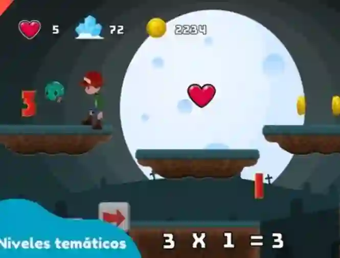 Oyunu Sam's Math Adventure çevrimiçi