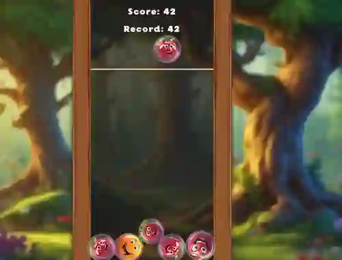 Oyunu Match Fruits In Bubbles! çevrimiçi