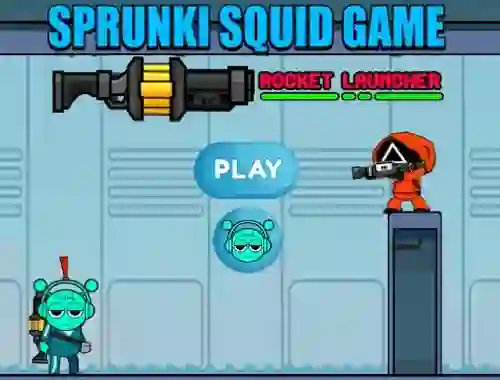 Oyunu Sprunki Squid Game Rocket Launcher çevrimiçi