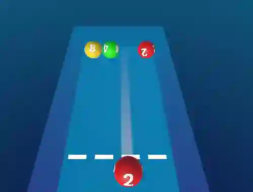 Oyunu Merge The Balls 2048 Billiards! çevrimiçi