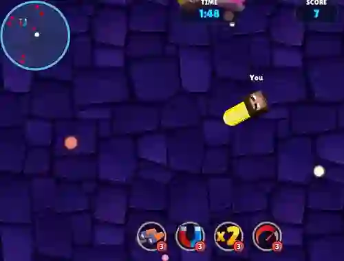Oyunu Minecraft Squid Game Worm.io çevrimiçi