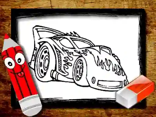 Oyunu Back To School Car Coloring Book çevrimiçi