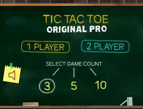 Oyunu Tic Tac Toe Original Pro çevrimiçi