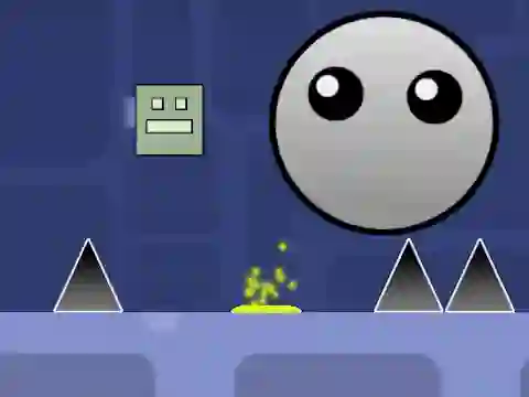 Oyunu Geometry Dash: clicker and levels çevrimiçi