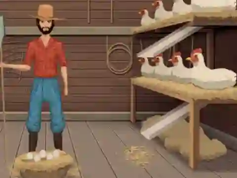 Oyunu Egg catcher çevrimiçi