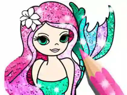 Oyunu Coloring Book: Little Mermaid çevrimiçi