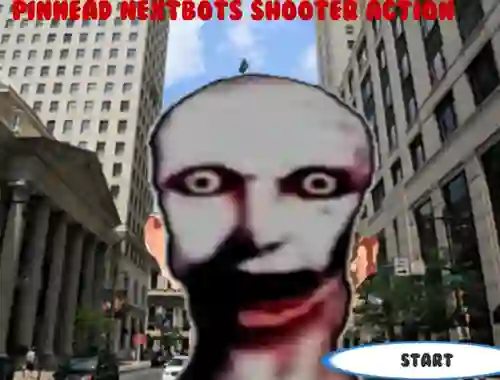 Oyunu Pinhead Nextbots Shooter Action çevrimiçi