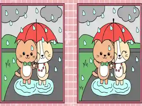 Oyunu Spot the Differences Cute Kittens çevrimiçi