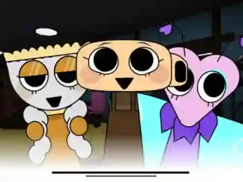 Oyunu Sprunki x Dandy's World 2 çevrimiçi
