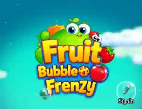 Oyunu Fruit Bubble Frenzy çevrimiçi