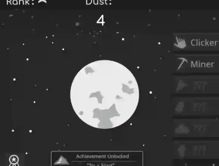 Oyunu Planet Clicker Dust Collector çevrimiçi