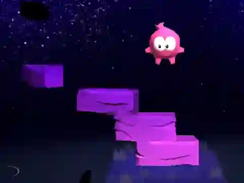 Oyunu Om nom Jump çevrimiçi