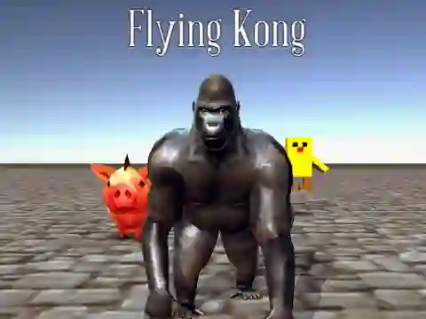 Oyunu Flying Kong çevrimiçi