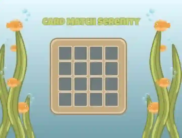 Oyunu Card Match Serenity çevrimiçi