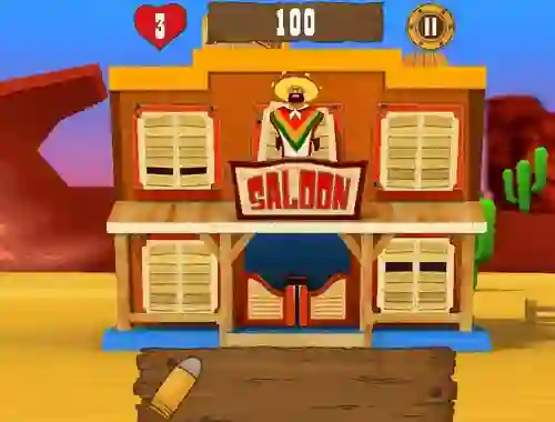 Oyunu Saloon Robbery çevrimiçi