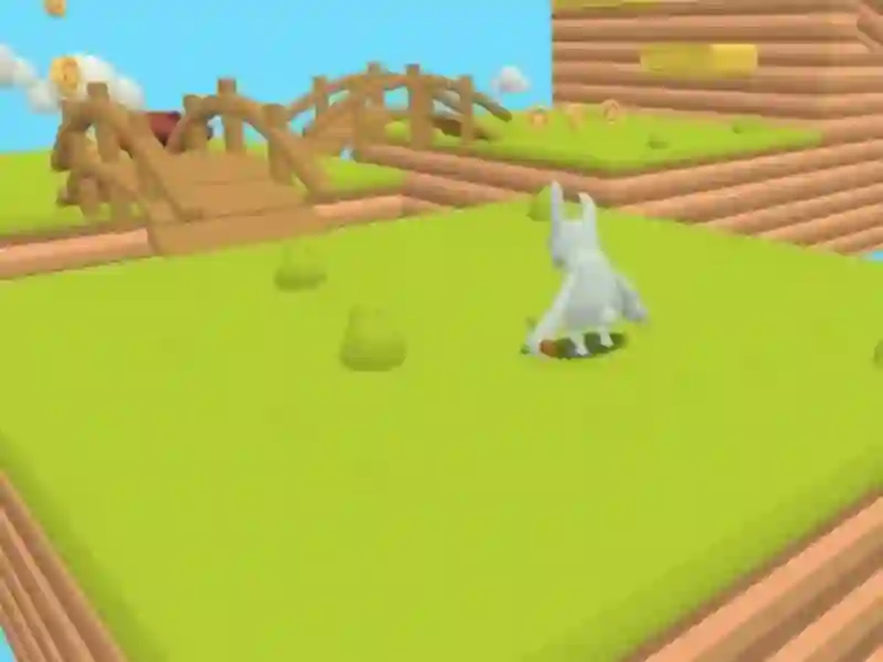 Oyunu Bunny Coin Hop çevrimiçi