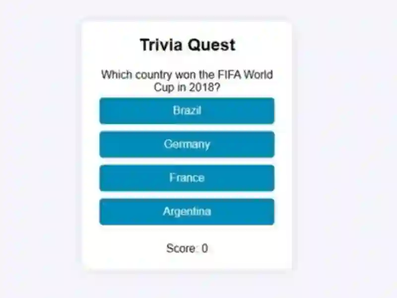 Oyunu Trivia Quest çevrimiçi