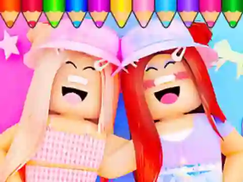 Oyunu Coloring Book: Roblox Bestie çevrimiçi