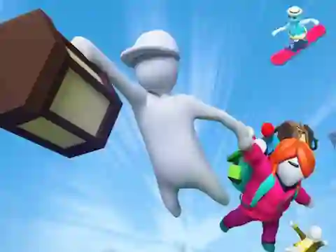 Oyunu Fall Flat Battle çevrimiçi