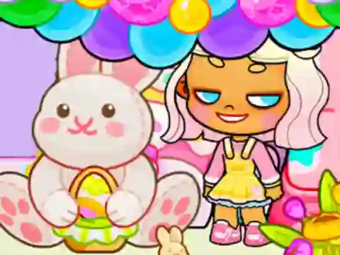 Oyunu Jigsaw Puzzle: Avatar World Easter Party çevrimiçi