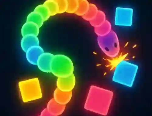 Oyunu Snake Frenzy Color Clash çevrimiçi