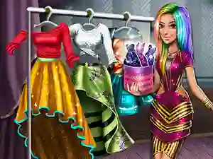Oyunu Tris Runway Dolly Dress Up çevrimiçi