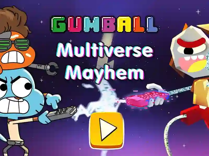 Oyunu The Amazing World of Gumball Multiverse Mayhem çevrimiçi