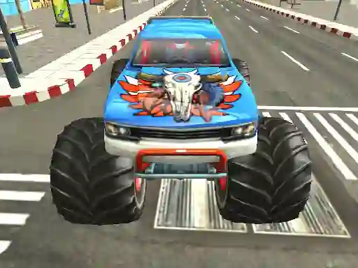 Oyunu Monster Truck City Parking çevrimiçi