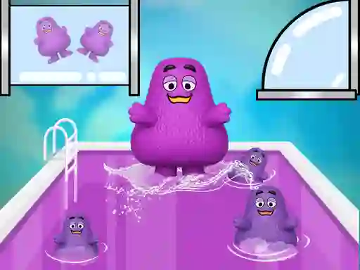 Oyunu Grimace Shake Slide çevrimiçi