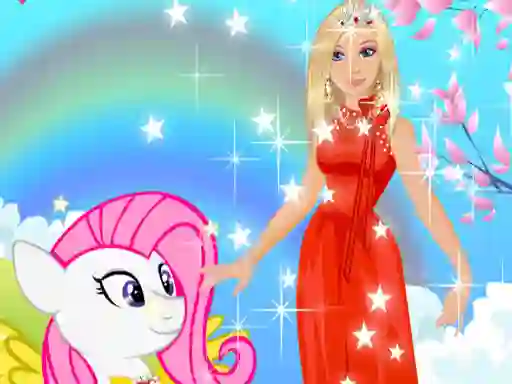 Oyunu Barbie and Pony Dressup çevrimiçi