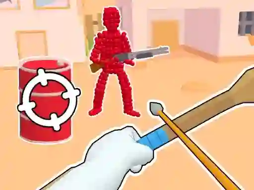 Oyunu Stickman Archer: Shooting Arrows at Reds çevrimiçi