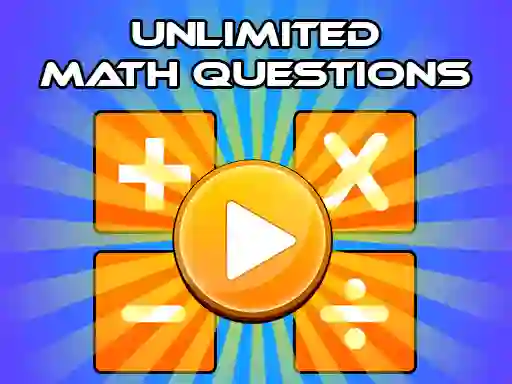 Oyunu Unlimited Math Questions çevrimiçi