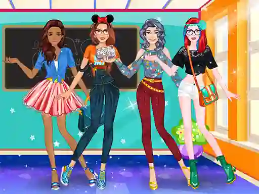 Oyunu High School Dress Up For Girls çevrimiçi