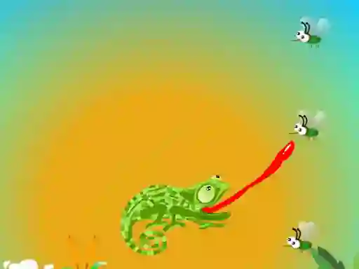 Oyunu Chameleon Want Eat çevrimiçi
