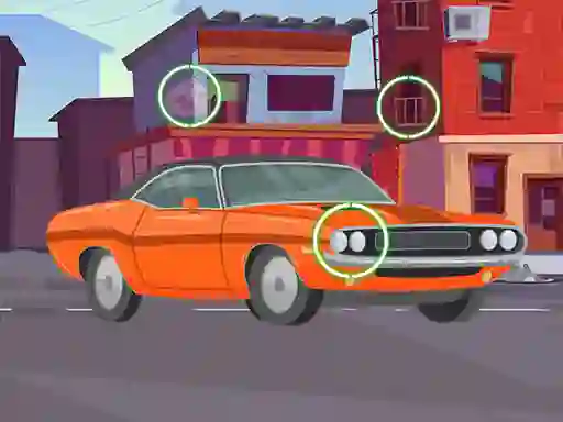 Oyunu Find The Differences Cars çevrimiçi