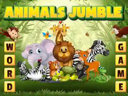 Oyunu Animals Jumble çevrimiçi