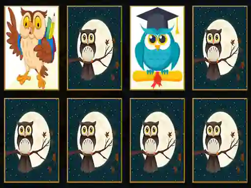 Oyunu Cute Owl Memory çevrimiçi