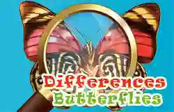 Oyunu Differences Butterflies çevrimiçi