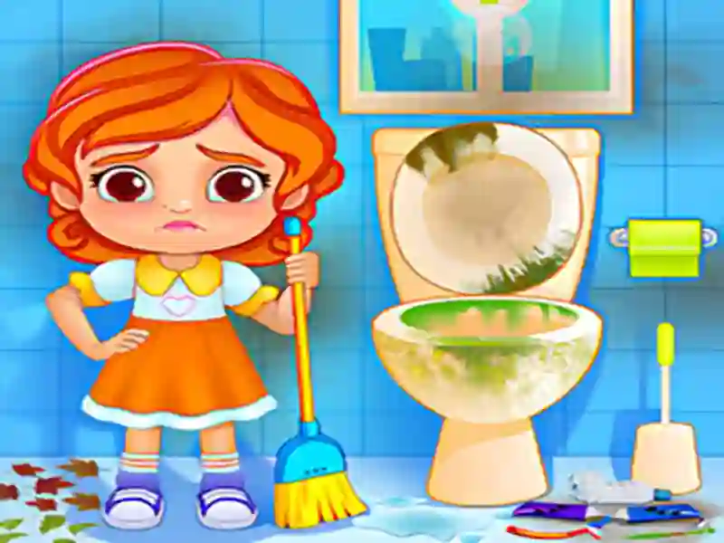 Oyunu Kids House Cleanup çevrimiçi