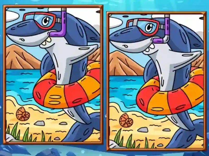 Oyunu Marine Spot the Difference çevrimiçi