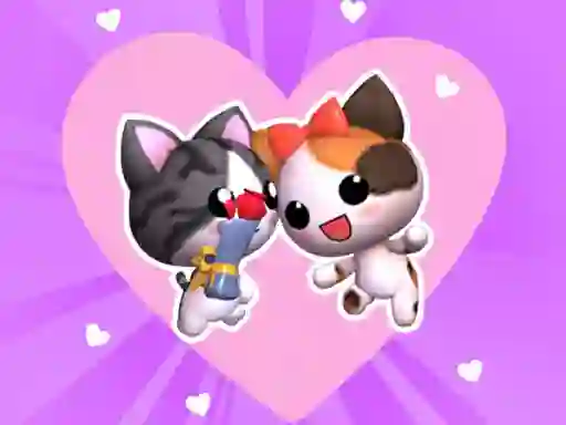 Oyunu Love Cat Line çevrimiçi