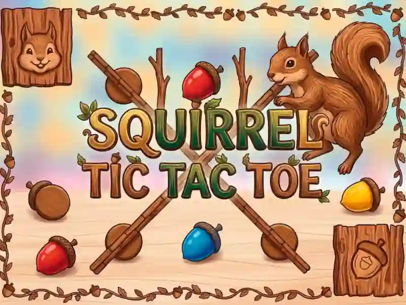 Oyunu Squirrel Tic Tac Toe çevrimiçi