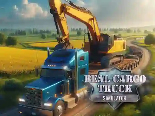 Oyunu Real Cargo Truck Simulator çevrimiçi