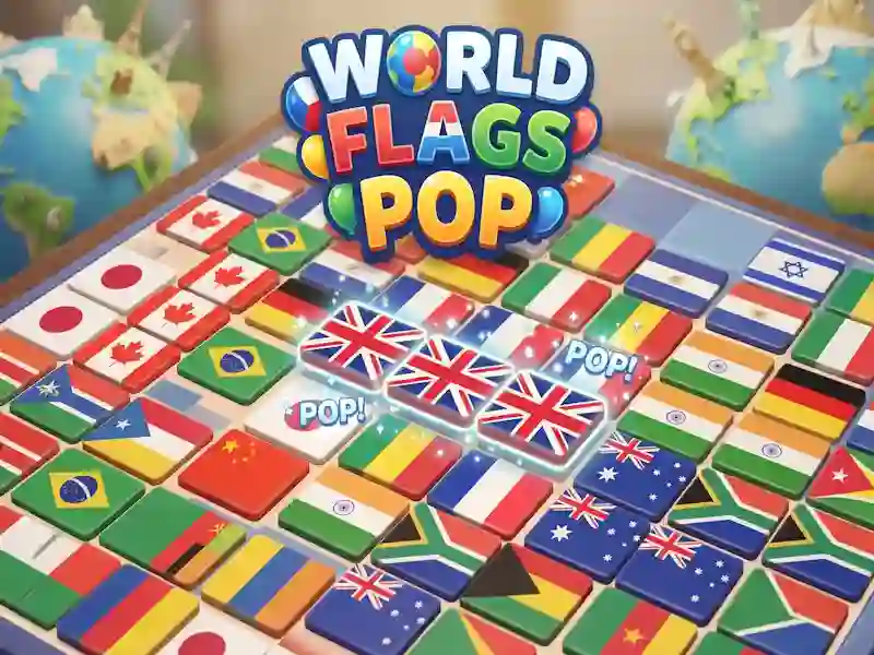 Oyunu World Flags Pop çevrimiçi