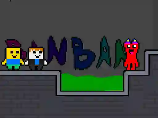 Oyunu NoobLox vs Garten 2 Player çevrimiçi