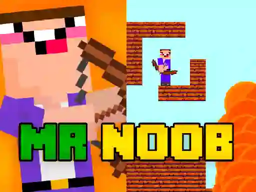 Oyunu Mr Noob vs Zombies çevrimiçi