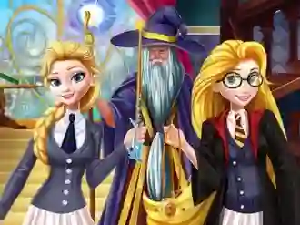 Oyunu Princesses at School of Magic çevrimiçi