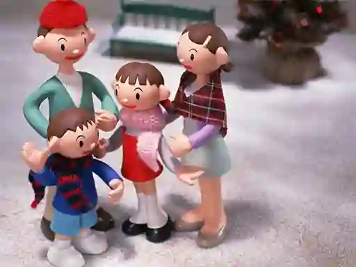 Oyunu Christmas Clay Doll Puzzle çevrimiçi