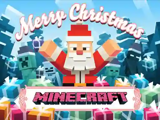 Oyunu MineCraft Christmas Jigsaw Puzzle çevrimiçi