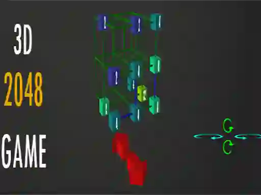 Oyunu 2048 - 3D çevrimiçi